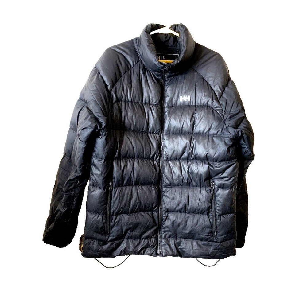 Helly Hansen Polyester/Down Black Parka Women’s S… - image 1